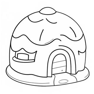 Igloo Coloring Page 32233-25480