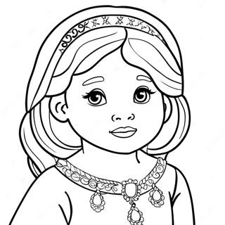 7 Year Old Girls Princess Coloring Page 32243-25481