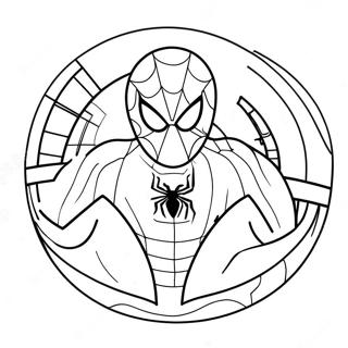 Spiderman Easter Coloring Pages