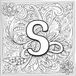 Calligraphy Practice Coloring Pages