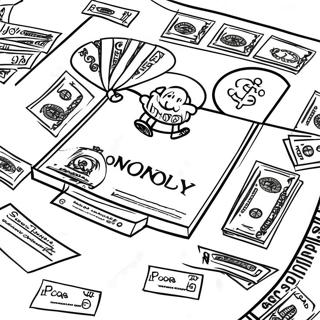 Monopoly Coloring Pages