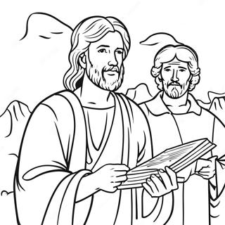 New Testament Coloring Page 32413-25621