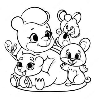 Baby Disney Characters Coloring Page 32463-25662