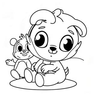 Baby Disney Characters Coloring Page 32463-25664