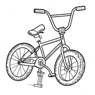 Pagina De Colorat Bicicletă Bmx 32523-25703