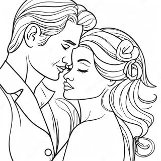 Sensual Couples Coloring Page 32544-25723