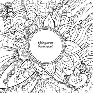 With Words Coloring Pages