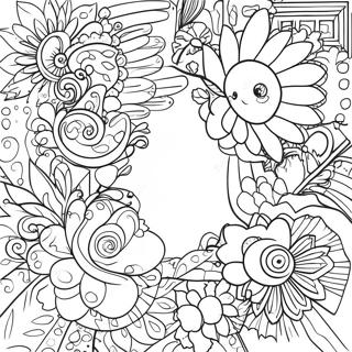 Colorful Pages Coloring Page 32614-25773