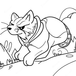 Cool Prowler In Action Coloring Page 32674-25838