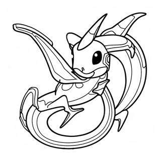 Flying Rayquaza Coloring Page 32704-25855