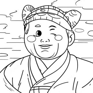 Obanai Iguro Coloring Page 32803-25928