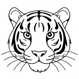 Bengals Tiger Coloring Page 3280-2619