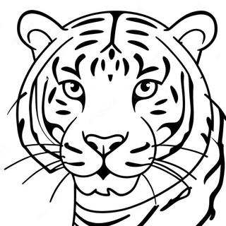 Bengals Tiger Coloring Page 3280-2620