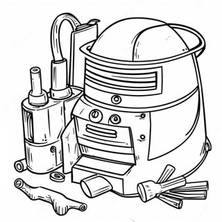 Welding Equipment Coloring Page 32833-25960