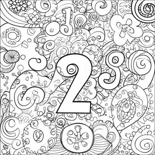 Numbers Coloring Pages