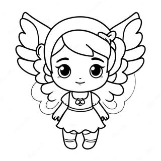 Chibi Girl Coloring Pages