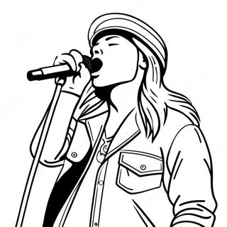 Guns And Roses Coloring Pages