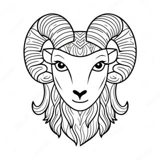 Rams Coloring Pages