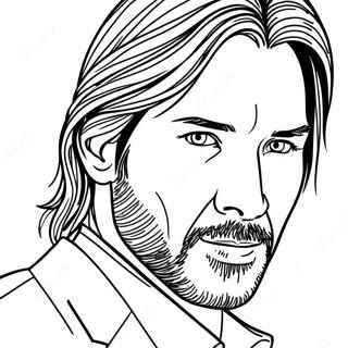 John Wick Coloring Pages