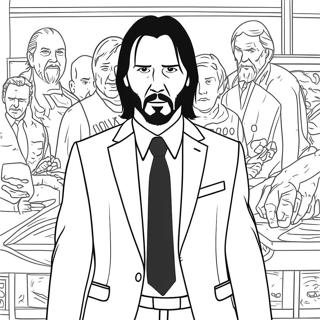 John Wick Kleurplaat 33003-26094