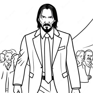 John Wick I Aktion Malebog 33004-26112