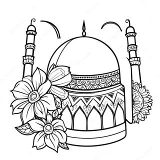 Eid Celebration Coloring Page 3300-2638