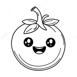 Tomato Coloring Pages