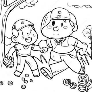 Field Day Fun Activities Coloring Page 33173-26236