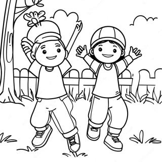 Exciting Field Day Games Coloring Page 33174-26225