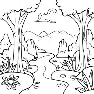 Green Coloring Pages