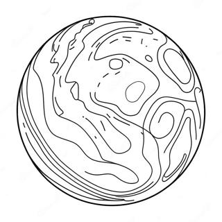 Planet Coloring Pages