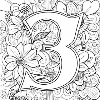 Letter R Coloring Page 3320-2654