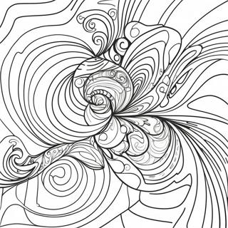 Colorful Swirl Marble Coloring Page 33254-26335