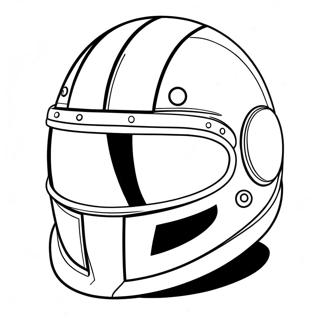 Helmet Coloring Pages