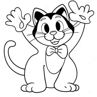 Funny Sylvester The Cat Coloring Page 33374-26446