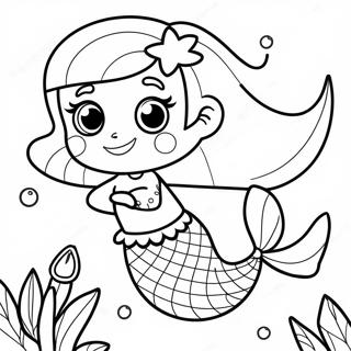 Lol Mermaid Coloring Pages