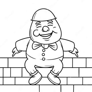 Humpty Dumpty Boyama Sayfaları