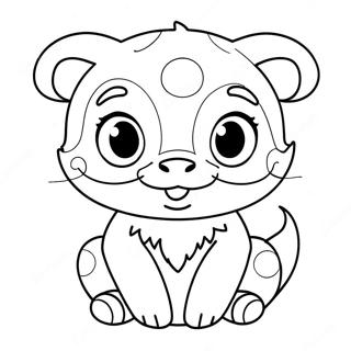 Adorable Animals Coloring Page 33504-26489