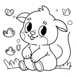 Adorable Animals Coloring Page 33504-26491