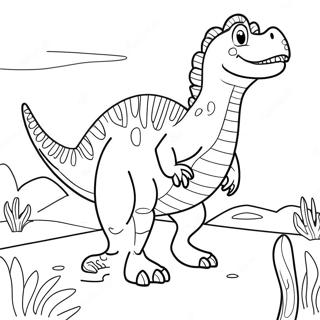 Spinosaurus Coloring Pages