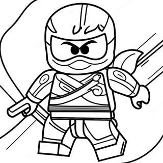 Cole Ninjago Coloring Pages