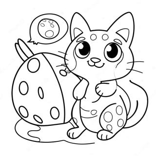 Ladybug And Cat Noir Coloring Pages