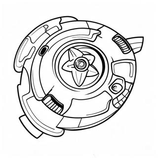 Pagina Da Colorare Di Spryzen Beyblade 33543-26543