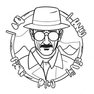 Breaking Bad Logosu Boyama Sayfası 33573-26537