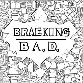 Breaking Bad Logosu Boyama Sayfası 33573-26538