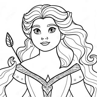 Merida Coloring Page 3360-2678