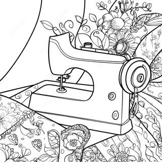 Sewing Coloring Page 33693-26635