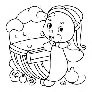 Nursery Rhyme Coloring Pages