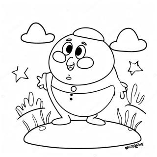 Colorful Humpty Dumpty Coloring Page 33704-26659