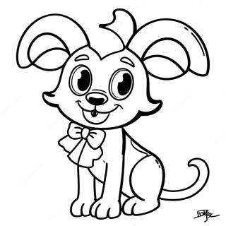 Mangle Character Coloring Page 33723-26667